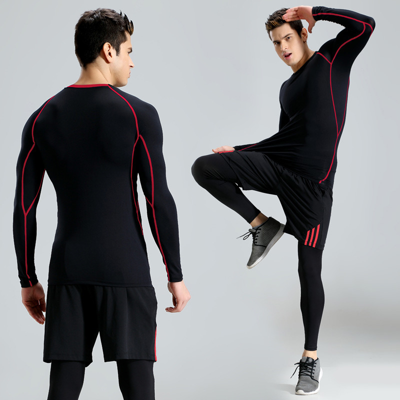 Compression-Tights-Shorts-Running-Set-Men-Quick-Dry-Sports-Suit-Gym-Sportswear  – Prive Anthony