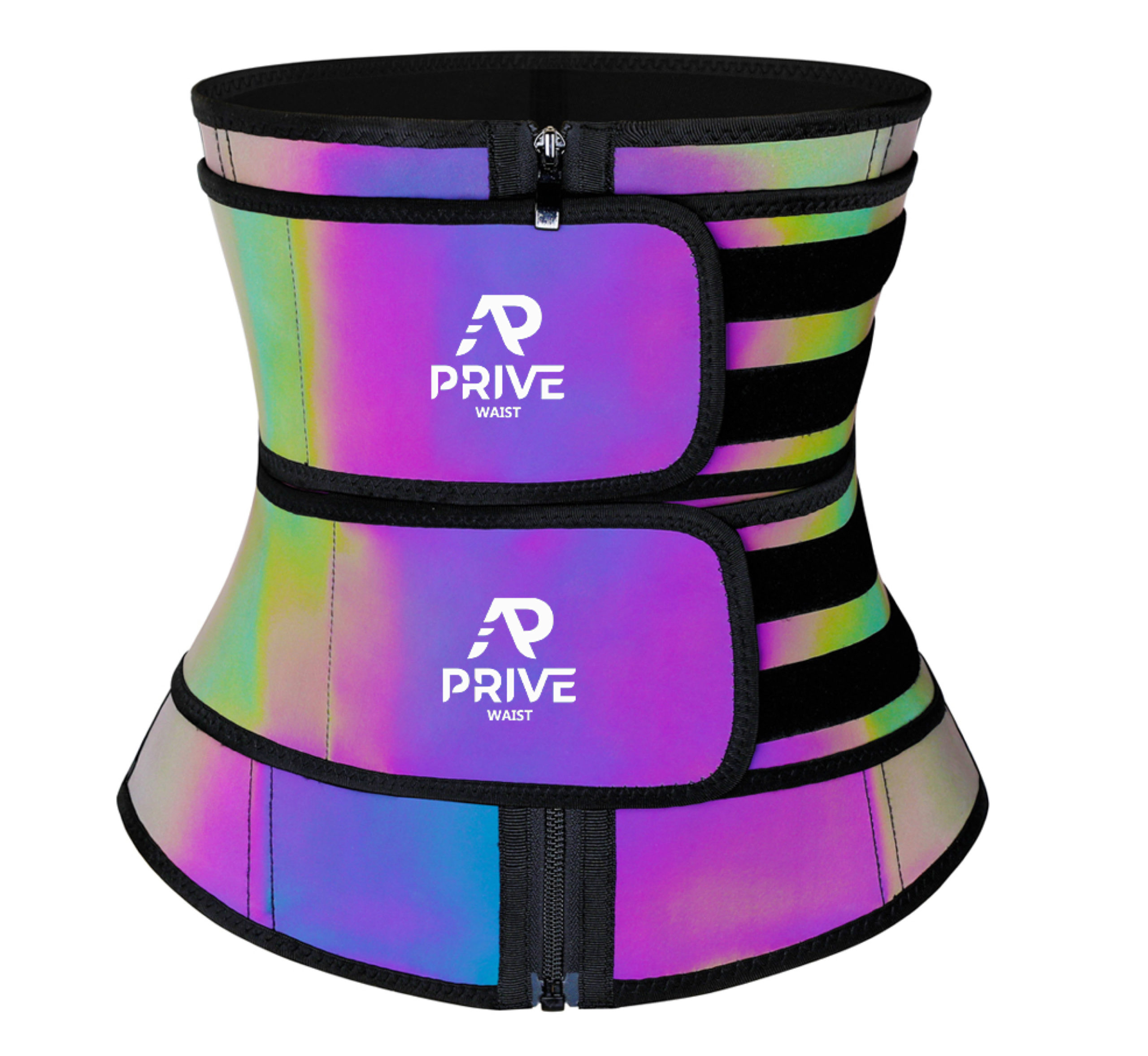 Rainbow Reflected Doble Compression Waist Trainer – Eve.Adore