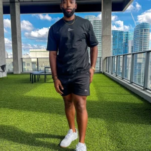 Men’s Essential Oversized Set — Black