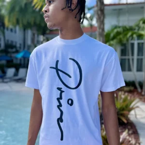 Signature Graphic Tee — White