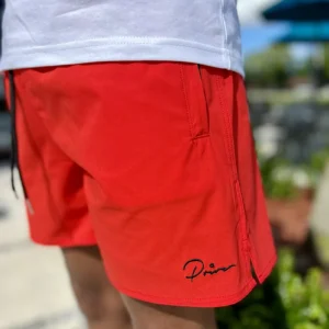 Unisex Reveal Swim Shorts — Orange