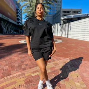 Women’s Essential Oversized Set- Black